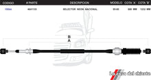 Cargar imagen en el visor de la galería, Chicote Selector de Velocidades Neon Nacional Modelo.95-00