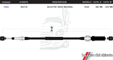 Cargar imagen en el visor de la galería, Chicote Selector de Velocidades Neon Nacional Modelo.95-00