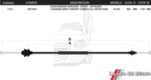 Cargar imagen en el visor de la galería, Chicote de Acelerador Shadow Spirit Voyager Modelo.91-95