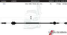 Cargar imagen en el visor de la galería, Chicote de Acelerador Ford Focus 2.0L 4cil. Modelo.04-