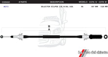 Cargar imagen en el visor de la galería, Chicote Selector De Velocidades Eclipse 2.0L U.S.A Modelo.98-
