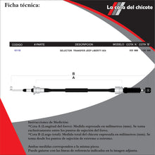 Cargar imagen en el visor de la galería, Chicote Selector de Velocidades Jeep Liberty 4x4
