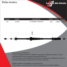Cargar imagen en el visor de la galería, Chicote Selector de Velocidades T/A Durango Dakota 4x4 Modelo.94-02
