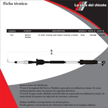 Cargar imagen en el visor de la galería, Chicote Selector de Velocidades T/A Spirit Shadow New Yorker Modelo.92-94
