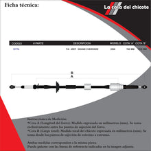Cargar imagen en el visor de la galería, Chicote Selector de Velocidades T/A Jeep Grand Cherokee Modelo.2006-
