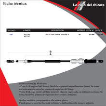 Cargar imagen en el visor de la galería, Chicote Selector de Velocidades Dart K Volare K Modelo.88-
