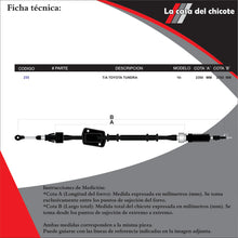 Cargar imagen en el visor de la galería, Chicote Selector de Velocidades T/A Toyota Tundra Modelo.2010-
