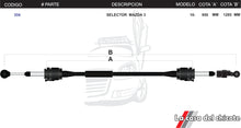 Cargar imagen en el visor de la galería, Chicote Selector de Velocidades Mazda 3 Modelo.2010-
