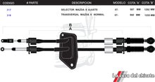 Cargar imagen en el visor de la galería, Juego Selector De Velocidades Mazda 6 Mod.07
