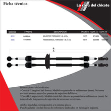 Cargar imagen en el visor de la galería, Chicote Selector De Velocidades Juego De Tornado 2015/2017
