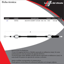 Cargar imagen en el visor de la galería, Chicote Selector de Velocidades Celebrity Cutlass Nacional 6cil. Modelo.89-95
