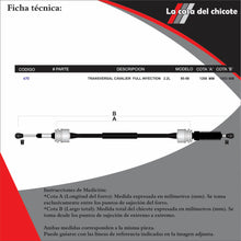 Cargar imagen en el visor de la galería, Kit Chicote Selector Y Transversal Cavalier 2.2l Mod.95-03
