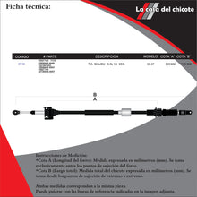 Cargar imagen en el visor de la galería, Chicote Selector de Velocidades T/A Malibu 3.5L V6 Modelo.00-07
