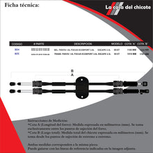 Cargar imagen en el visor de la galería, Juego Chicotes Selector de Velocidades Focus Ecosport Mod.00-06
