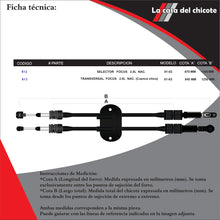 Cargar imagen en el visor de la galería, Juego De Chicotes Selector Velocidades Focus Modelo 01-03
