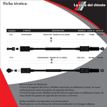 Cargar imagen en el visor de la galería, Juego Chicote Y Transversal Ford Transit Diesel Mod.09
