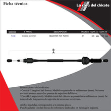Cargar imagen en el visor de la galería, Chicote Selector De Velocidades Fiat Punto Modelo.07-

