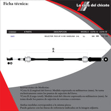 Cargar imagen en el visor de la galería, Chicote Selector De Velocidades Pick Up H-100 Gasolina 2.4L Modelo.12-
