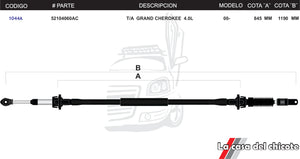 Chicote Selector de Velocidades T/A Grand Cherokee Modelo.2000-