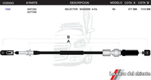 Cargar imagen en el visor de la galería, Chicote Selector de Velocidades Shadow 4cil. Modelo.90-
