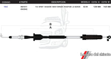 Cargar imagen en el visor de la galería, Chicote Selector de Velocidades T/A Spirit Shadow New Yorker Modelo.92-94
