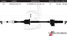 Cargar imagen en el visor de la galería, Chicote Selector de Velocidades T/A Intrepid D6 USA 3.5L Modelo.2002-
