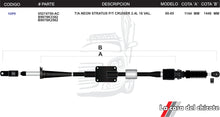 Cargar imagen en el visor de la galería, Chicote Selector de Velocidades T/A Neon Stratus Pt Cruiser 2.4L Modelo.00-04
