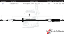 Cargar imagen en el visor de la galería, Chicote Transversal Jetta,Golf VR6 2.0L Mod.92-00
