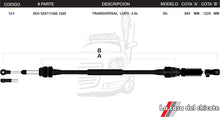 Cargar imagen en el visor de la galería, Chicote Transversal Lupo 2.0L Modelo.2005-
