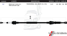 Cargar imagen en el visor de la galería, Juego Chicotes Selector de Velocidades Gol,Vento Mod.2012-2015
