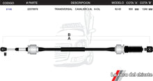 Cargar imagen en el visor de la galería, Chicote Transversal Cavalier 2.8L Modelo.92-93
