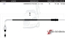 Cargar imagen en el visor de la galería, Chicote de Sobre Marcha Tracker 1.6L 4cil. Modelo.1996-
