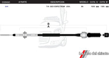 Cargar imagen en el visor de la galería, Chicote Selector de Velocidades T/A Geo Espectrum USA Modelo.88-
