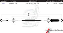 Cargar imagen en el visor de la galería, Chicote Selector de Velocidades T/A Tracker 2.0L 4cil. Modelo.2008-
