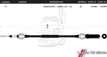 Cargar imagen en el visor de la galería, Chicote Transversal Urvan 4cil. 2.4L Modelo.2000-
