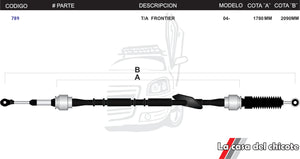 Chicote Selector de Velocidades T/A Frontier Modelo.2004-