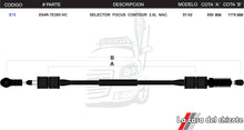 Cargar imagen en el visor de la galería, Chicote Selector de Velocidades Focus Contour 2.0L Nacional Modelo.97-02
