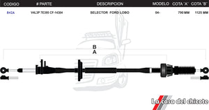 Chicote Selector de Velocidades Ford Lobo Modelo.2004-