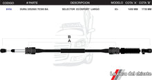 Cargar imagen en el visor de la galería, Chicote Selector de Velocidades Ecosport Largo Modelo.2003-
