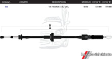 Cargar imagen en el visor de la galería, Chicote Selector de Velocidades T/A Taurus 3.0L USA Modelo.90-93
