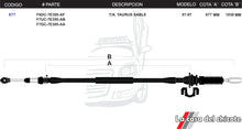 Cargar imagen en el visor de la galería, Chicote Selector de Velocidades T/A Taurus Sables Modelo.91-97
