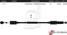 Cargar imagen en el visor de la galería, Chicote Transversal Transit Motor Diesel Modelo.2009-
