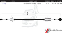 Cargar imagen en el visor de la galería, Juego Chicote Selector De Velocidades Mini Cooper Modelo 2002-2004
