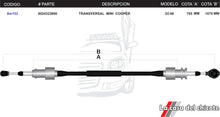 Cargar imagen en el visor de la galería, Chicote Transversal Mini Cooper
