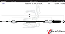Cargar imagen en el visor de la galería, Chicote Selector De Velocidades Eclipse 2.0L Modelo97-
