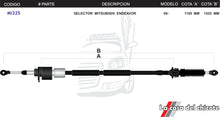 Cargar imagen en el visor de la galería, Chicote Selector de Velocidades Mitsubishi Endeavor Modelo.2006-
